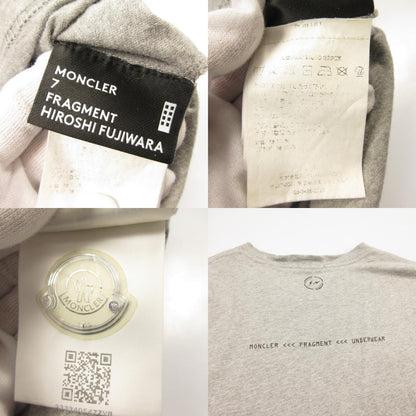 【中古】MONCLER GENIUS | モンクレールジニアス MAGLIA T-SHIRT 半袖Ｔシャツ D209D8005050 国内正規品 グレー サイズ：M
