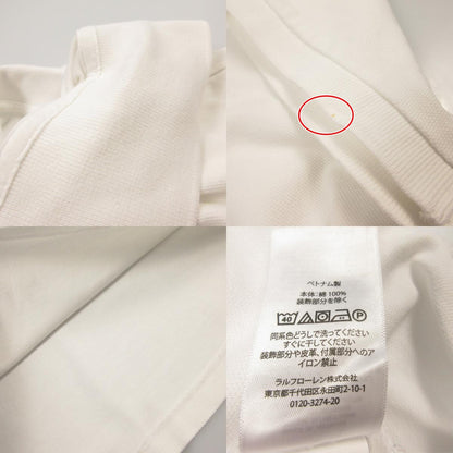 【中古】POLO RALPH LAUREN | ポロ・ラルフローレン POLO BEAR ポロシャツ 65848161 ホワイト サイズ：M