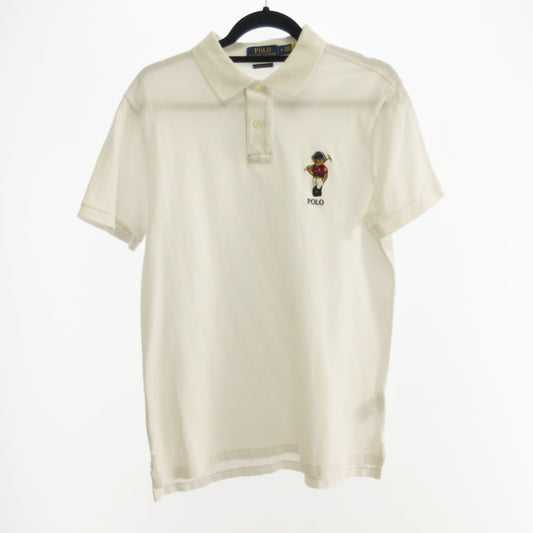 【中古】POLO RALPH LAUREN | ポロ・ラルフローレン POLO BEAR ポロシャツ 65848161 ホワイト サイズ：M