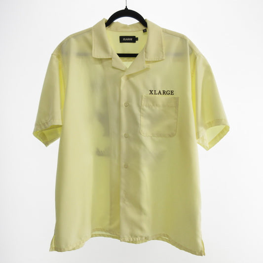【中古】X-LARGE | エクストララージ BOWLING CLUB S/S SHIRT その他トップス 101232014002 イエロー サイズ：L