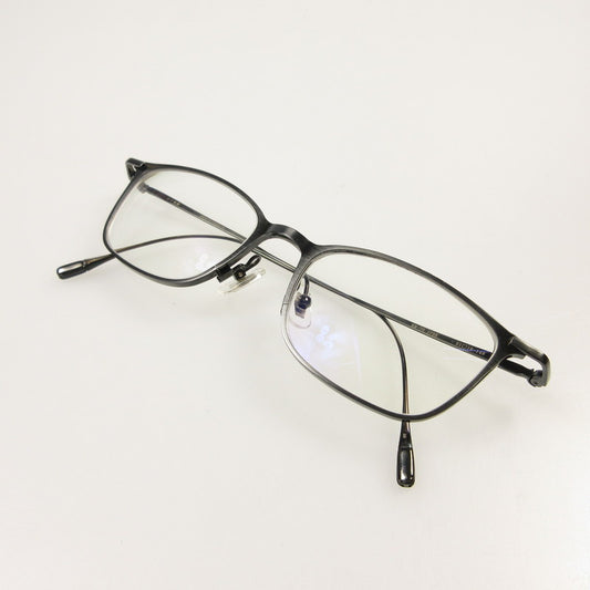 【中古】金子眼鏡 | カネコガンキョウカネコメガネ METAL メガネ KM-70 IPBK グレー