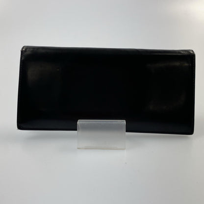 【中古】Jean Paul Gaultier | ジャンポール・ゴルチェ メタルプレート 長財布 年式:90s ブラック