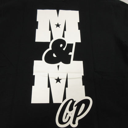 【中古】M&M CUSTOM PERFORMANCE | エムアンドエムカスタムパフォーマンス PRINT S/S TEE 半袖Ｔシャツ 20-MT-014 ブラック サイズ：M