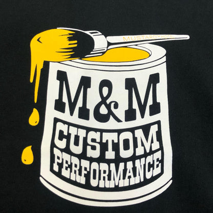 【中古】M&M CUSTOM PERFORMANCE | エムアンドエムカスタムパフォーマンス MUSTARD HOTEL TEE 半袖Ｔシャツ MHMM-02 ブラック サイズ：M