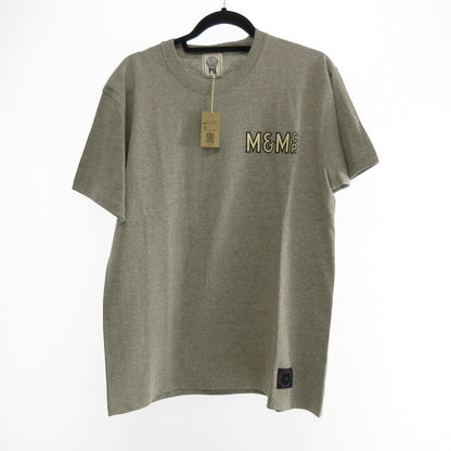 【中古】M&M CUSTOM PERFORMANCE | エムアンドエムカスタムパフォーマンス PRINT S/S T-SHIRT 半袖Ｔシャツ 20-MT-013 グレー サイズ：L