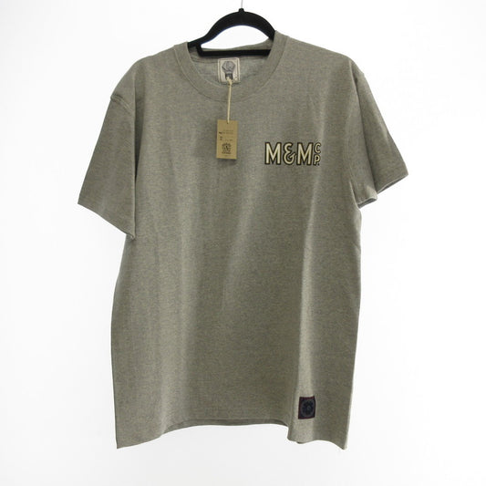 【中古】M&M CUSTOM PERFORMANCE | エムアンドエムカスタムパフォーマンス PRINT S/S T-SHIRT 半袖Ｔシャツ 20-MT-013 グレー サイズ：L