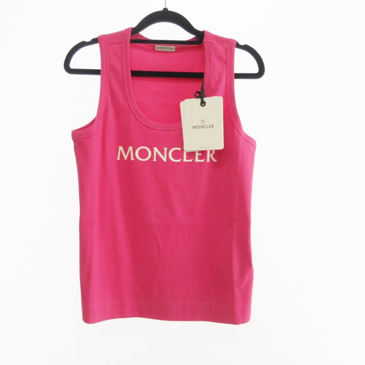 【中古】MONCLER | モンクレール CANOTTA タンクトップ I10938P00001 89A0D 国内正規品 ピンク サイズ：S