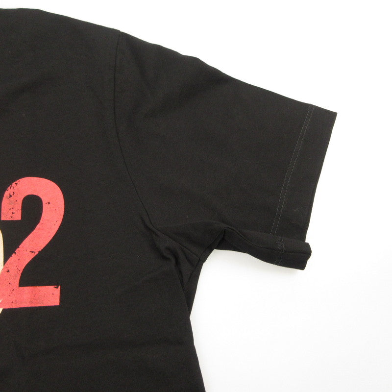 【中古】DSQUARED2 | ディースクエアード COLORFUL LOGO T-SHIRT 半袖Ｔシャツ S71GD1249 ブラック サイズ：S
