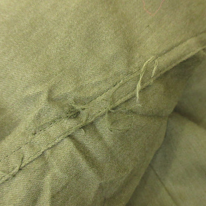 【中古】MILITARY衣料 | ミリタリーイリョウ Chemical Protective Suit ミリタリージャケット 8415-00-407-1062 U.S.ARMY オリーブ サイズ：L