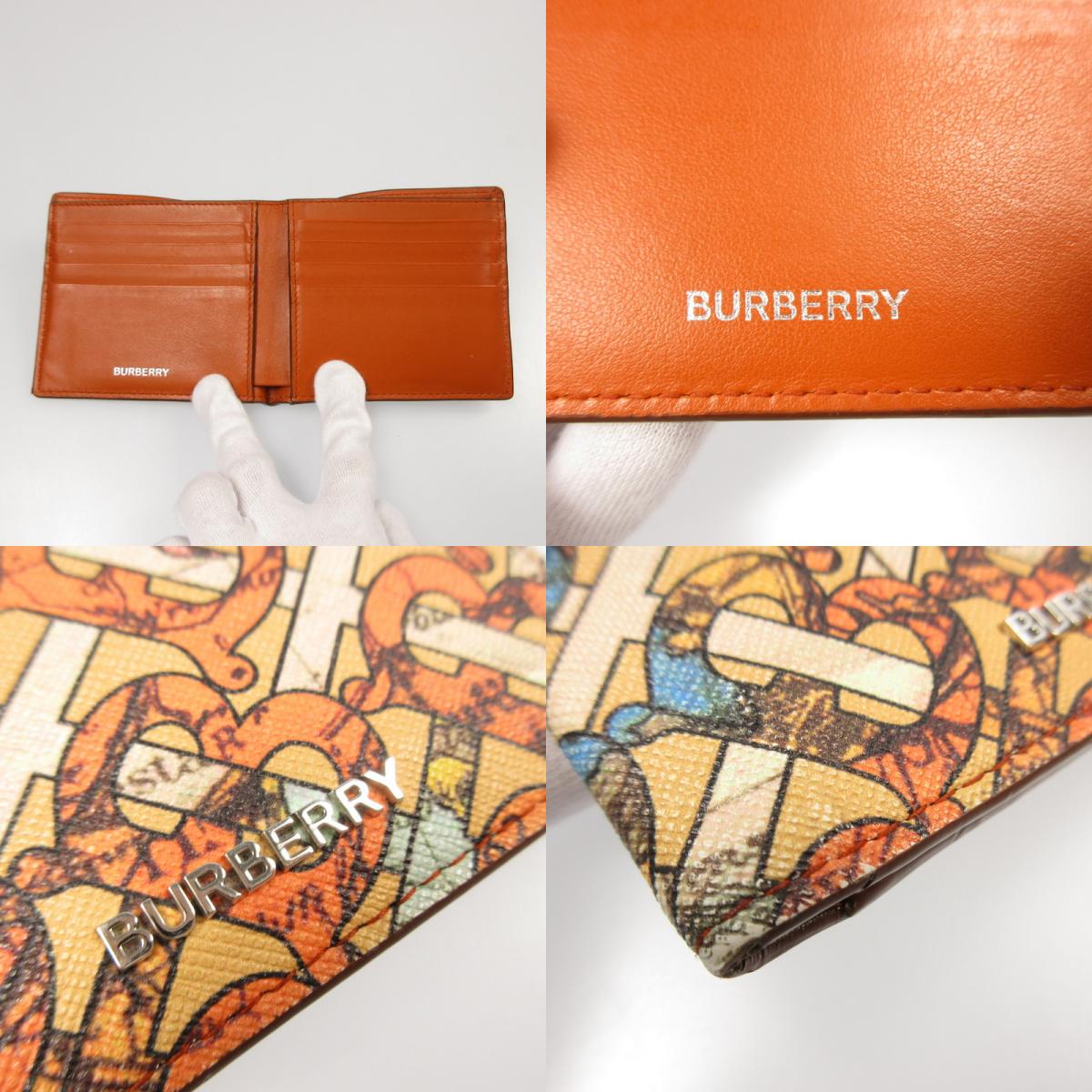 【中古】BURBERRY London England | バーバリーロンドンイングランド MONOGRAM MAP 札入れ 8056219