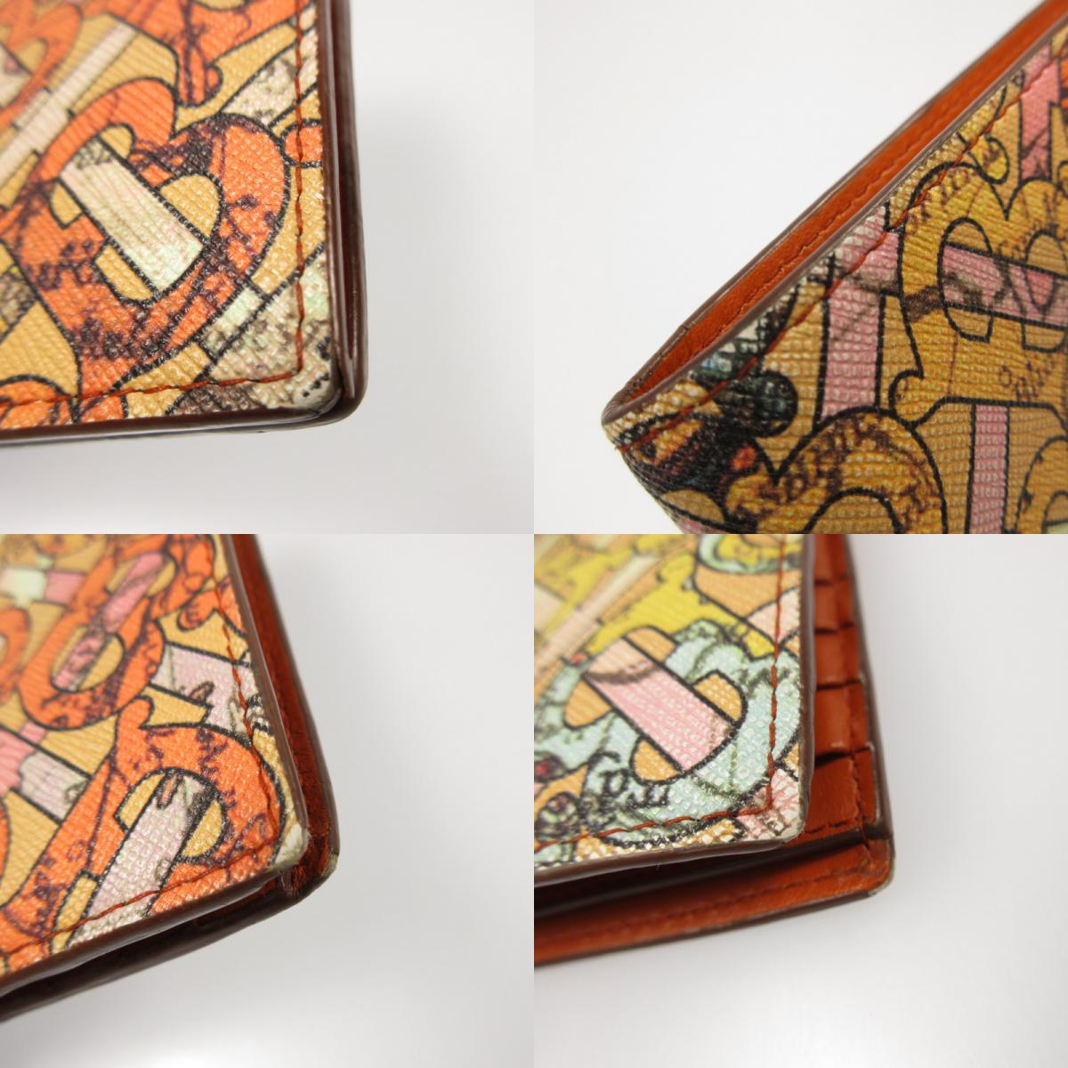 【中古】BURBERRY London England | バーバリーロンドンイングランド MONOGRAM MAP 札入れ 8056219