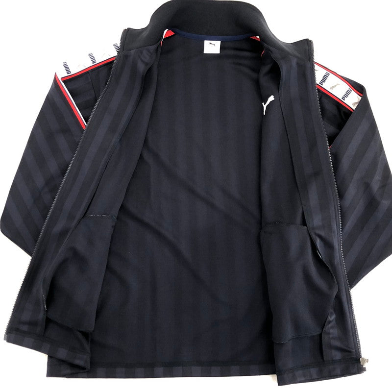 【中古】PUMA | プーマ SHADOW STRIPE セットアップ 527754-06/527755-06 2025S/S ネイビー サイズ：L