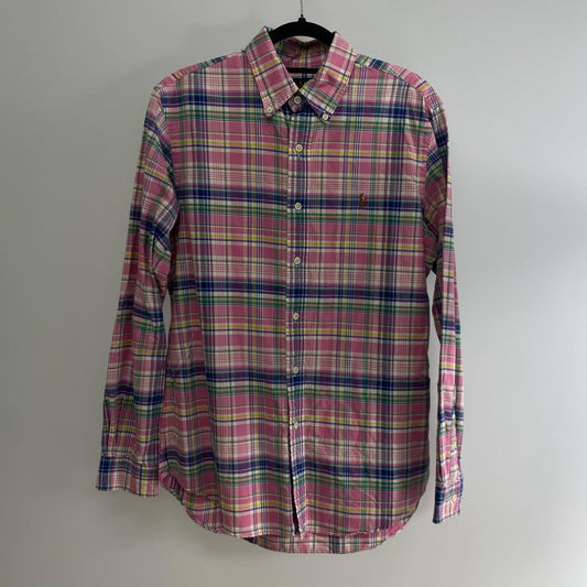 RALPH LAUREN | ラルフローレン マドラスチェックオックスフォード 長袖シャツ サイズ：M