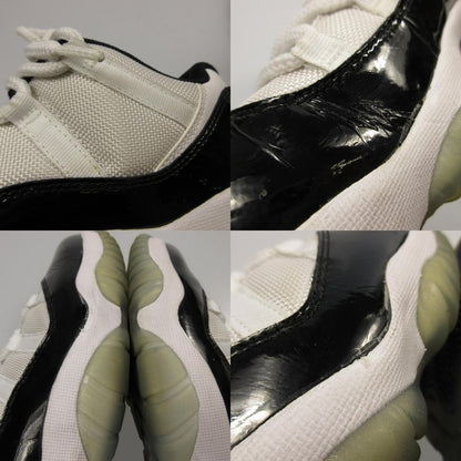 【中古】NIKE | ナイキ AIR JORDAN 11 RETRO LOW CONCORD スニーカー 528895-153 ホワイト 27cm