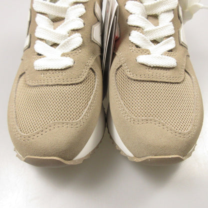 【中古】NEW BALANCE | ニューバランス スニーカー WL574ZSM ブラウン 24.5cm