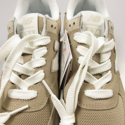 【中古】NEW BALANCE | ニューバランス スニーカー WL574ZSM ブラウン 24.5cm