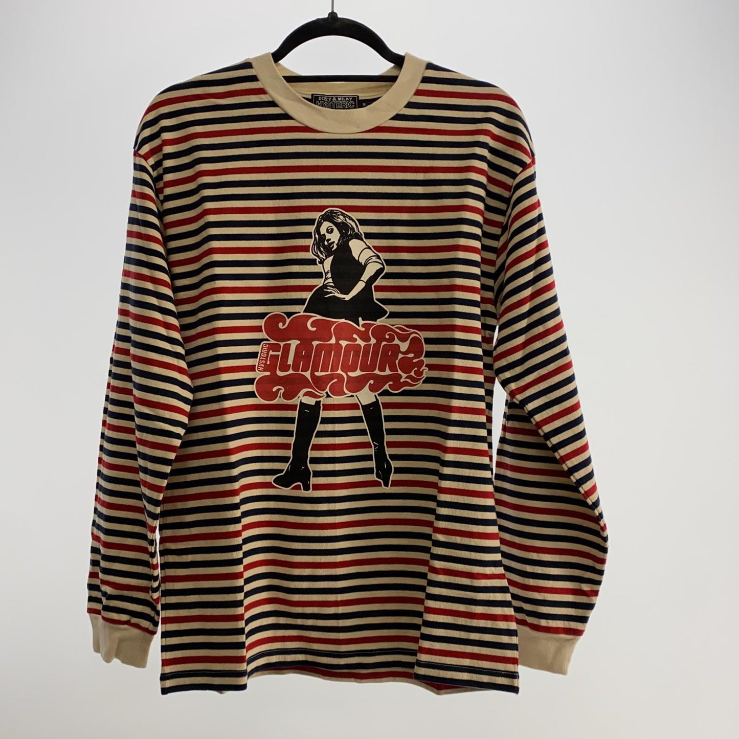 【中古】HYSTERIC GLAMOUR | ヒステリックグラマー VIXEN GIRL Tシャツ 長袖Ｔシャツ 02233CL07 年式:2023S/S サイズ：M