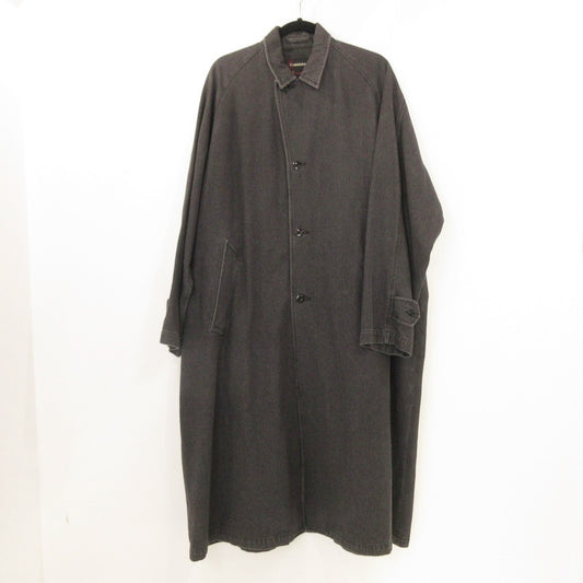 【中古】TOWN CRAFT | タウンクラフト BALMACAAN DENIM COAT その他アウター チャコールグレー サイズ：不明