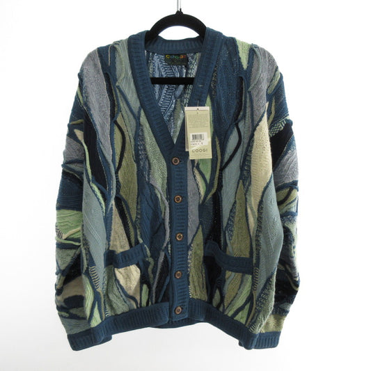 【中古】COOGI | クージー WEDGEWOOD CONVOY CARDIGAN カーディガン S7M006 マルチカラー サイズ：M