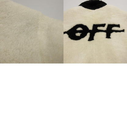 【中古】OFF-WHITE | オフホワイト SHEARLING BOMBER その他アウター OMJA015F18A33023 並行品 ホワイト サイズ：M