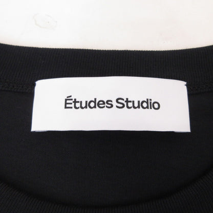 【中古】Etudes Studio | エチュードスタジオ Stencil Logo Relax Pocket T-Shirt 半袖Ｔシャツ H24MMTSH147-99 ブラック サイズ：L