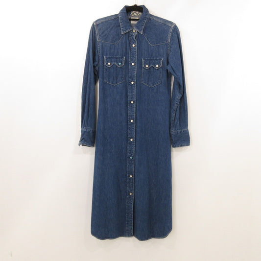 【中古】orSlow | オアスロウ ワンピース ブルー サイズ：1