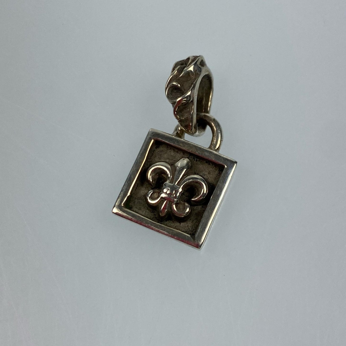 【中古】CHROME HEARTS | クロムハーツ フレームドBSフレアチャーム ペンダントトップ シルバー