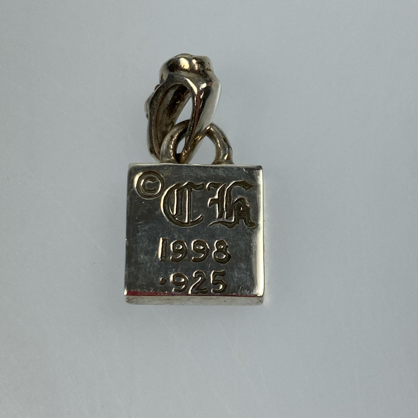 【中古】CHROME HEARTS | クロムハーツ フレームドBSフレアチャーム ペンダントトップ シルバー