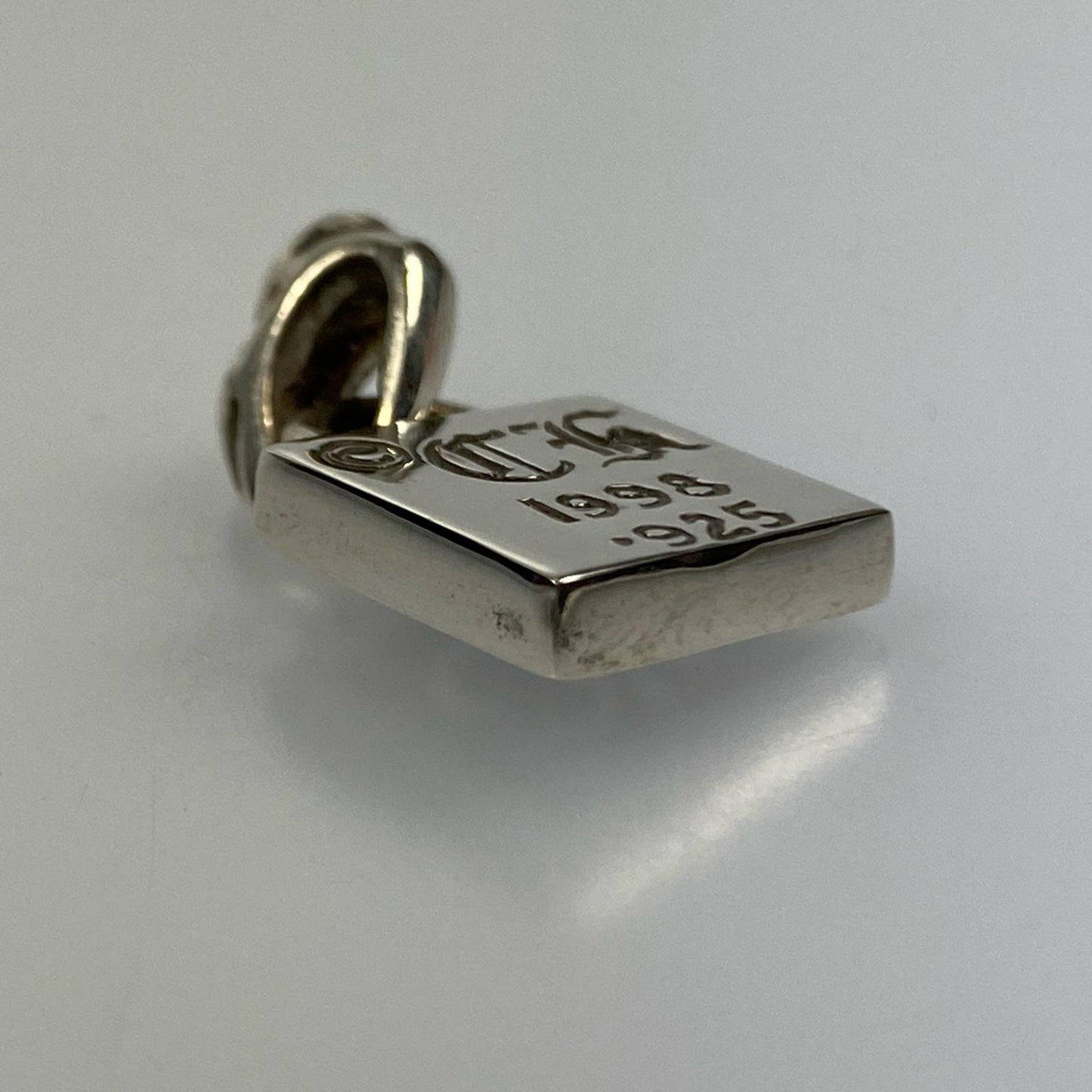 【中古】CHROME HEARTS | クロムハーツ フレームドBSフレアチャーム ペンダントトップ シルバー