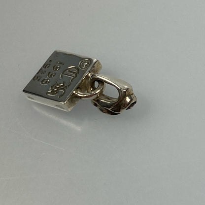 【中古】CHROME HEARTS | クロムハーツ フレームドBSフレアチャーム ペンダントトップ シルバー