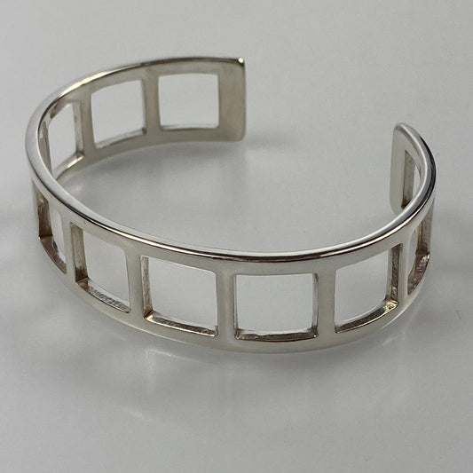【中古】GUCCI | グッチ オープンスクエアバングル ブレスレット