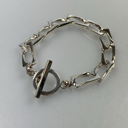 【中古】GUCCI | グッチ Flat Link Bracelet ブレスレット