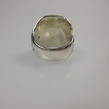 【中古】W)TAPS | ダブルタップス COLLEGE RING リング・指輪 SV950 シルバー