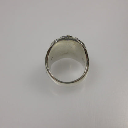 【中古】W)TAPS | ダブルタップス COLLEGE RING リング・指輪 SV950 シルバー