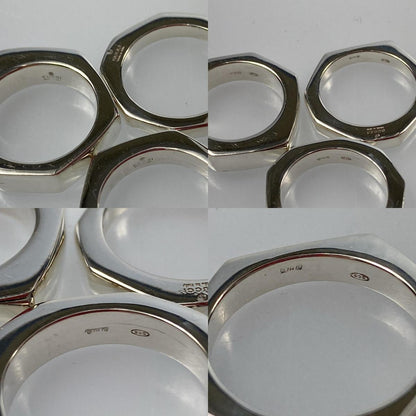 【中古】GUCCI | グッチ Hexagon Nat Ring リング・指輪