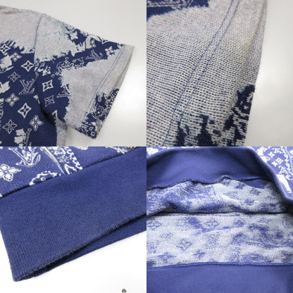 【中古】LOUIS VUITTON | ルイ・ヴィトン モノグラムバンダナショートスリーブフーディ パーカー 1AA5EF 国内正規品 サイズ：M