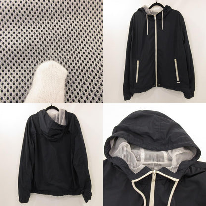 【中古】DIESEL | ディーゼル テフロン加工ブレイブマン ナイロンジャケット ネイビー サイズ：XXL