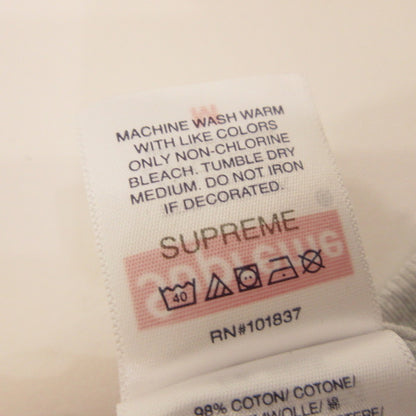 Supreme BEDROOM TEE Short Sleeve T-Shirt 2025S/S Gray Size: M