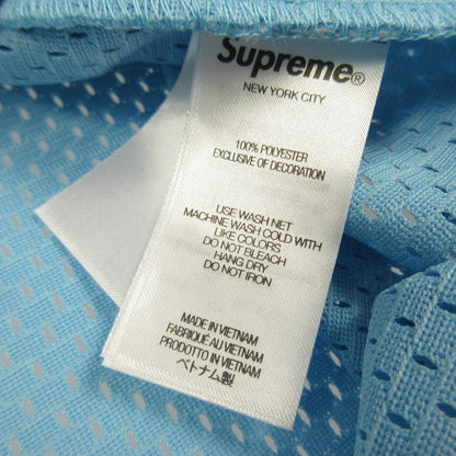 【中古】Supreme | シュプリーム BANDANA FOOTBALL JERSEY 半袖シャツ ライトブルー サイズ：M