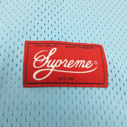 【中古】Supreme | シュプリーム BANDANA FOOTBALL JERSEY 半袖シャツ ライトブルー サイズ：M