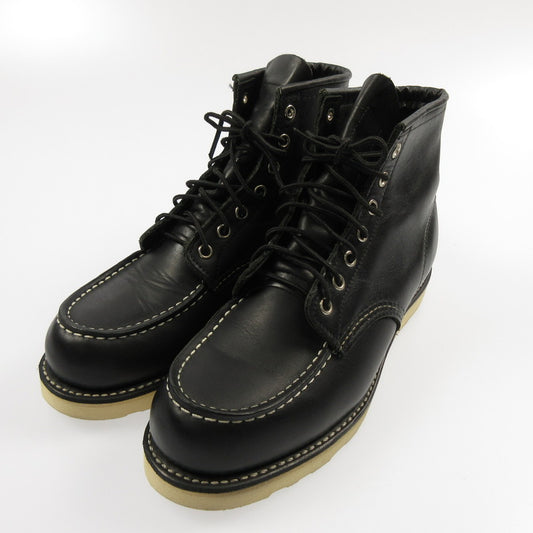 【中古】RED WING | レッドウィング MOC TOE CLASSIC ブーツ 9075 ブラック 27cm
