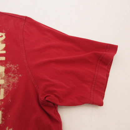 【中古】DIESEL | ディーゼル 半袖Ｔシャツ T-JUST-E16 レッド サイズ：L