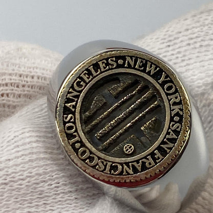 【中古】HUF | ハフ REGIONAL RING リング・指輪 シルバー