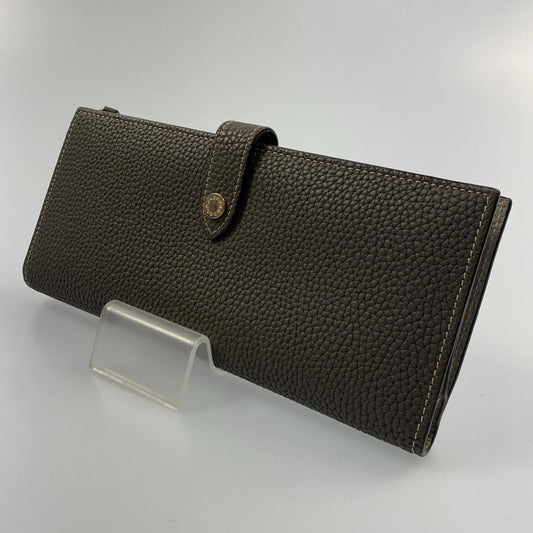 【中古】BONAVENTURA | ボナベンチュラ ベルテッドマルチロングウォレット 長財布 BWAT32R グレー
