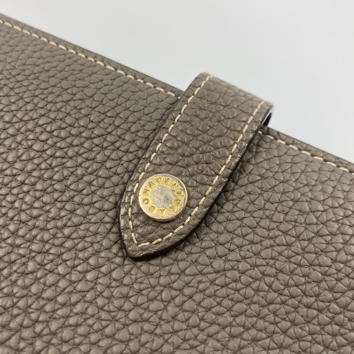 【中古】BONAVENTURA | ボナベンチュラ ベルテッドマルチロングウォレット 長財布 BWAT32R グレー