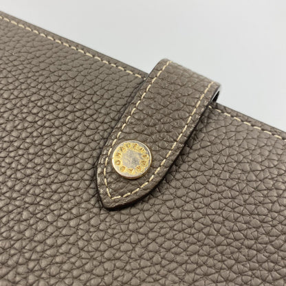 【中古】BONAVENTURA | ボナベンチュラ ベルテッドマルチロングウォレット 長財布 BWAT32R グレー