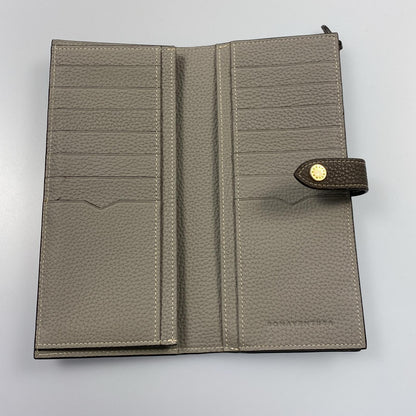 【中古】BONAVENTURA | ボナベンチュラ ベルテッドマルチロングウォレット 長財布 BWAT32R グレー