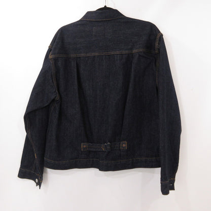 【中古】Ordinary fits | オーディナリーフィッツ DENIM JACKET TYPE 1ST デニム 011OW-125 ネイビー サイズ：38