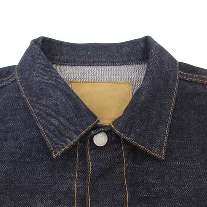 【中古】Ordinary fits | オーディナリーフィッツ DENIM JACKET TYPE 1ST デニム 011OW-125 ネイビー サイズ：38