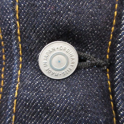 【中古】Ordinary fits | オーディナリーフィッツ DENIM JACKET TYPE 1ST デニム 011OW-125 ネイビー サイズ：38